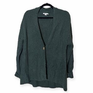 American Eagle Outfitters Deep Green Cardigan